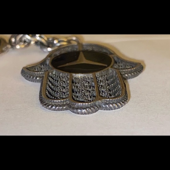 Hands Sterling Silver Key Chain - Picture 6 of 7